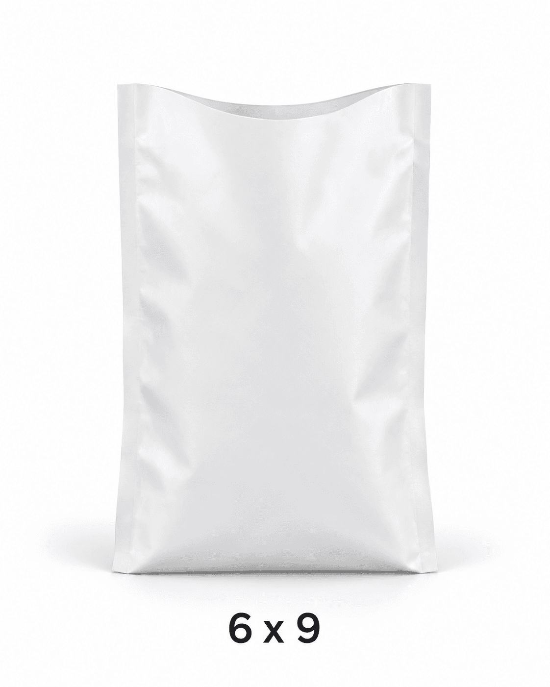 Open Bag, size 6 by 9, for approximately half-kilogram packaging.